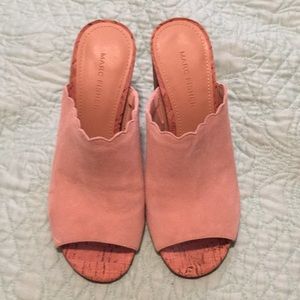 Marc Fisher slip on block heel